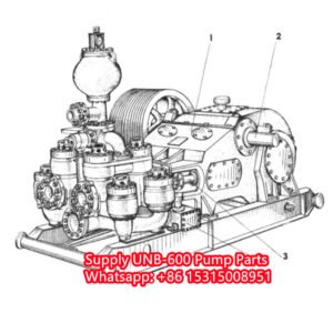 Russia UNB-600 Mud Pump Буровой насос УНБ-600 Насосы Parts List