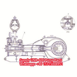 Russia UNB-600 Mud Pump Буровой насос УНБ-600 Насосы Parts List