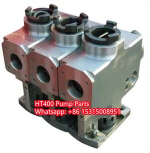 Halliburton HT-400 Triplex Pump Fluid End Cylinder Block Assembly Module-2