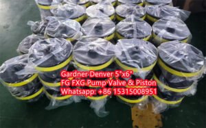 Gardner Denver 5"x6" FG FXG Duplex Mud Pump Valve Piston Parts List Manual